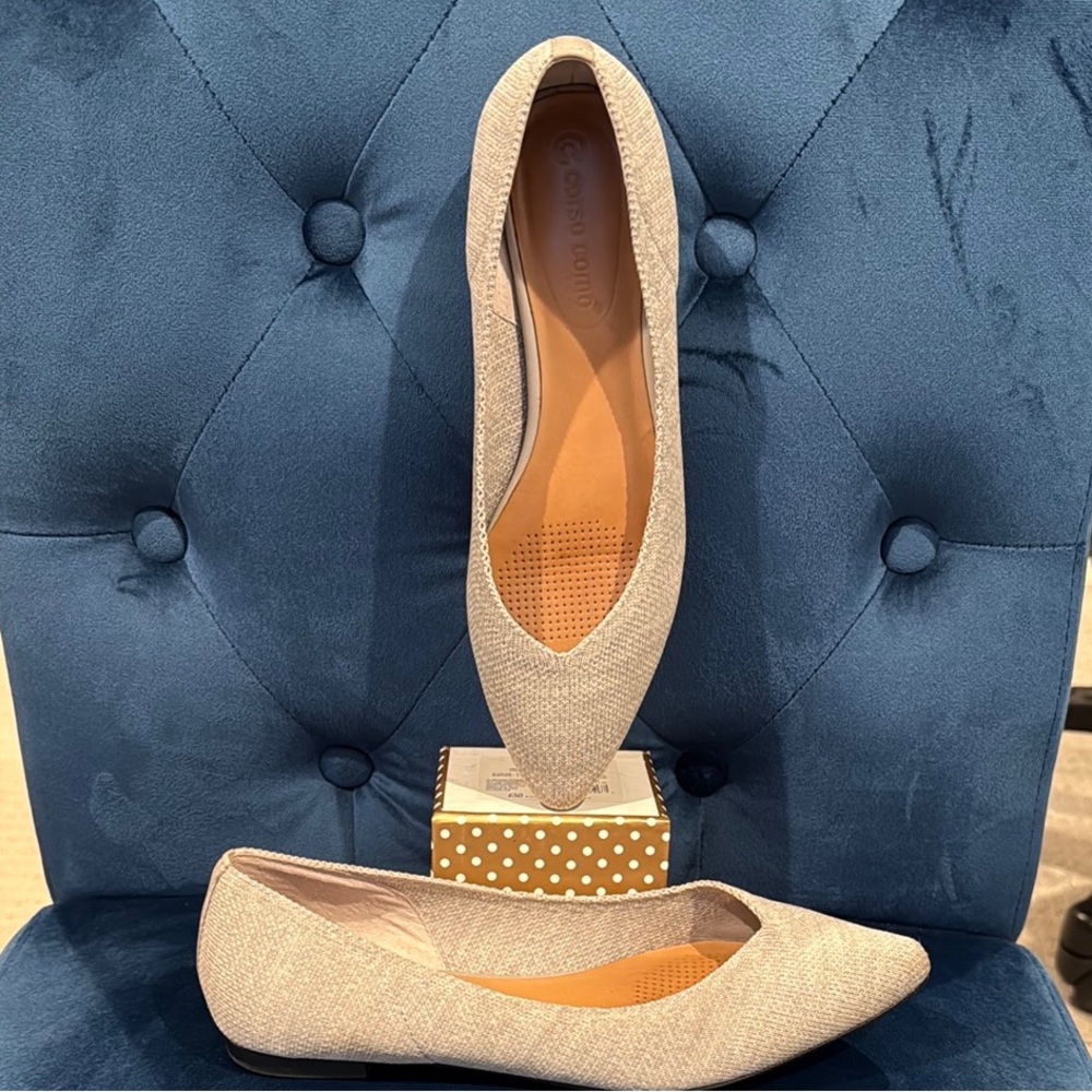 Corso Como Light Gray Flats
